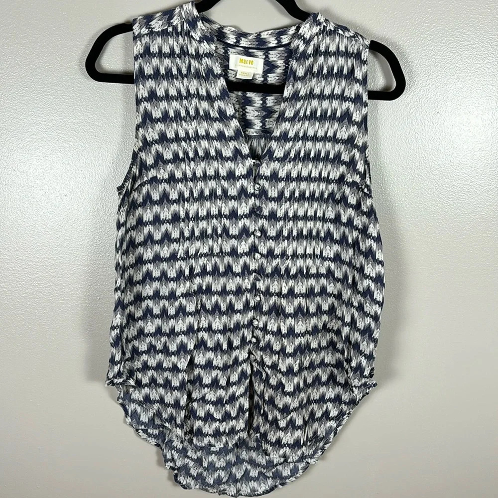 Maeve by Anthropologie Sleeveless Blouse